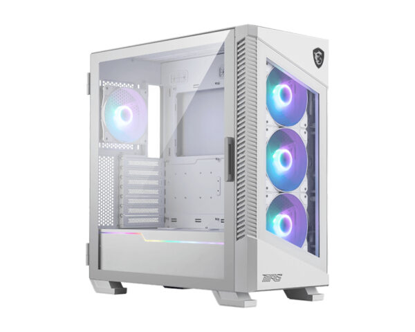 MSI MPG VELOX 100R WHITE Computer-Gehäuse Midi Tower Weiß