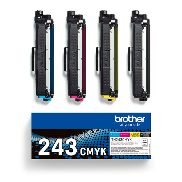 Brother TN-243CMYK Tonerkartusche 1 Stück(e) Original Schwarz, Cyan, Magenta, Gelb - Image 4