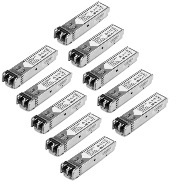 StarTech.com HPE J4858C kompatibel SFP Transceiver Modul - 1000BASE-SX - 10er Pack - Image 6