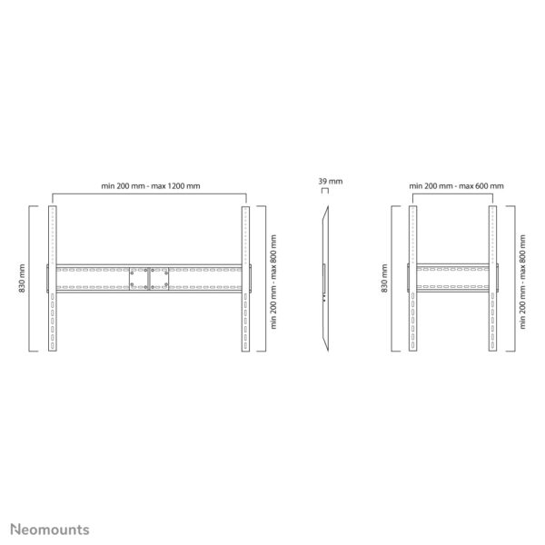 Neomounts Monitor-Wandhalterung - Image 3