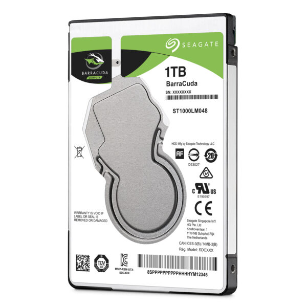 Seagate Barracuda 2.5" Interne Festplatte 1 TB 5400 RPM 128 MB 2.5" Serial ATA III - Image 4