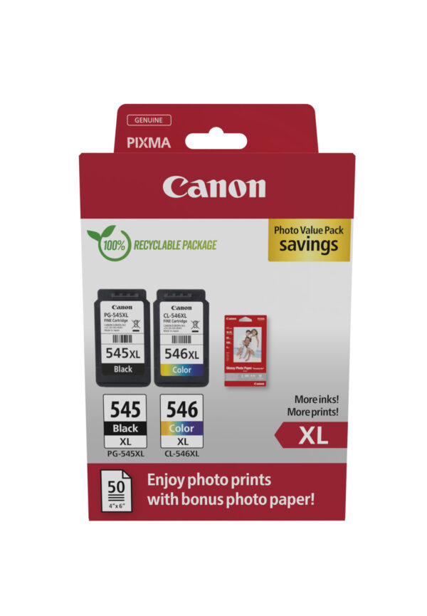 Canon PG-545XL/CL-546XL Photo Value Pack