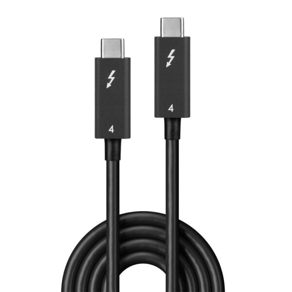 Lindy 31121 Thunderbolt-Kabel 2 m 40 Gbit/s Schwarz - Image 2