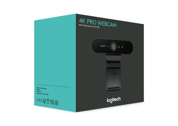 Logitech Brio Webcam 13 MP 4096 x 2160 Pixel USB 3.2 Gen 1 (3.1 Gen 1) Schwarz - Image 6