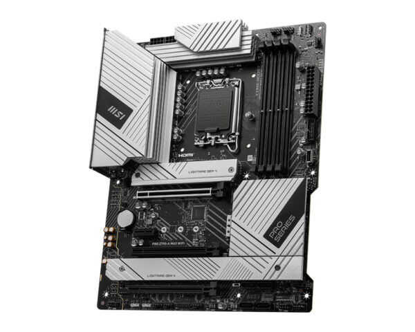 MSI PRO Z790-A MAX WIFI Motherboard Intel Z790 LGA 1700 ATX - Image 2