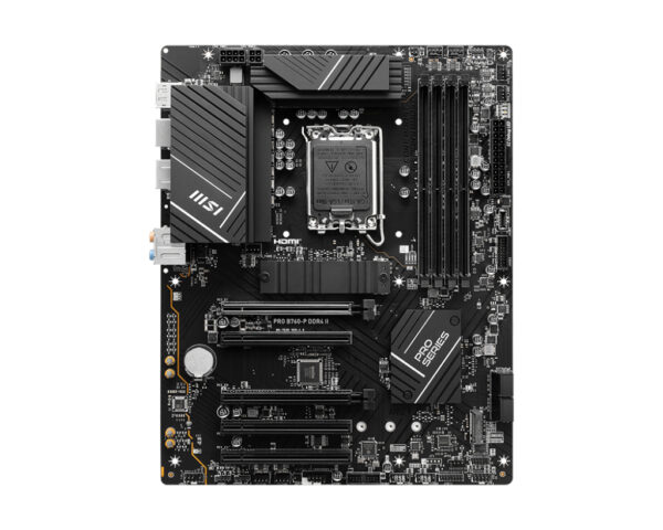 MSI PRO B760-P DDR4 II Motherboard Intel B760 LGA 1700 ATX - Image 2