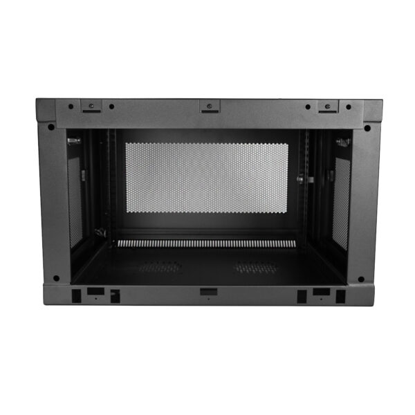 StarTech.com 2-Pfosten 6HE Netzwerkschrank mit 1HE Fachboden, 19" Wand-Rack für Daten / AV / Elektronik / Computer, Kleines Belüftetes Rack-Gehäuse - Image 3