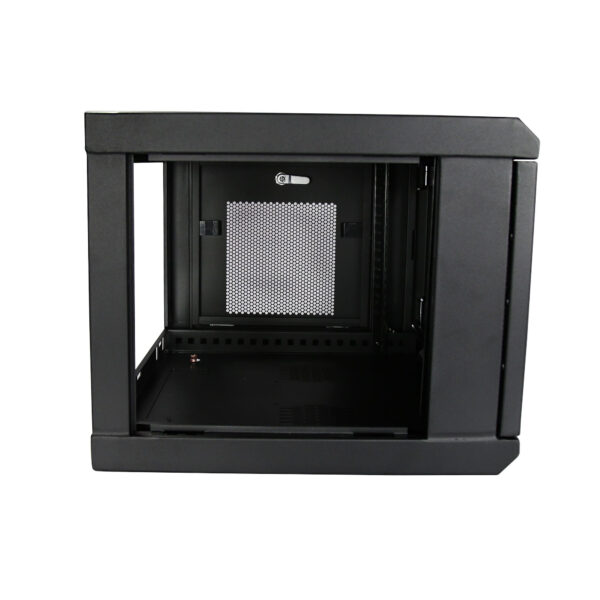 StarTech.com 2-Pfosten 6HE Netzwerkschrank mit 1HE Fachboden, 19" Wand-Rack für Daten / AV / Elektronik / Computer, Kleines Belüftetes Rack-Gehäuse - Image 4