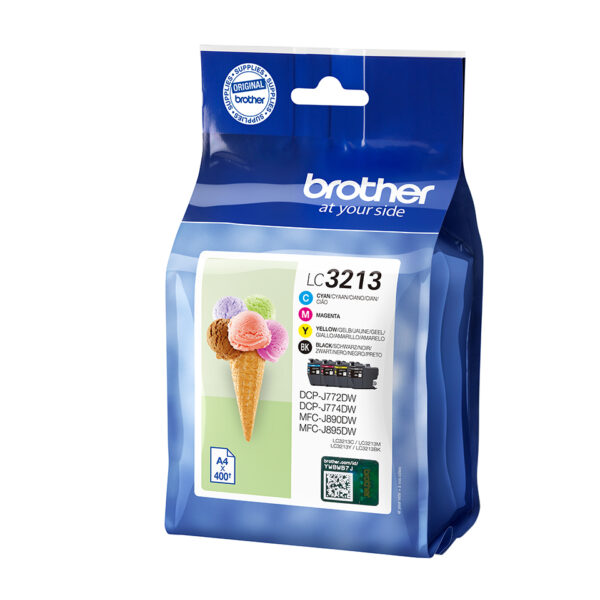 Brother LC-3213VALDR Druckerpatrone Original Hohe (XL-) Ausbeute Schwarz, Cyan, Magenta, Gelb - Image 2