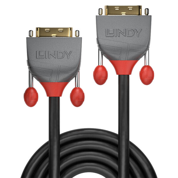 Lindy 36221 DVI-Kabel 1 m DVI-D Schwarz - Image 2