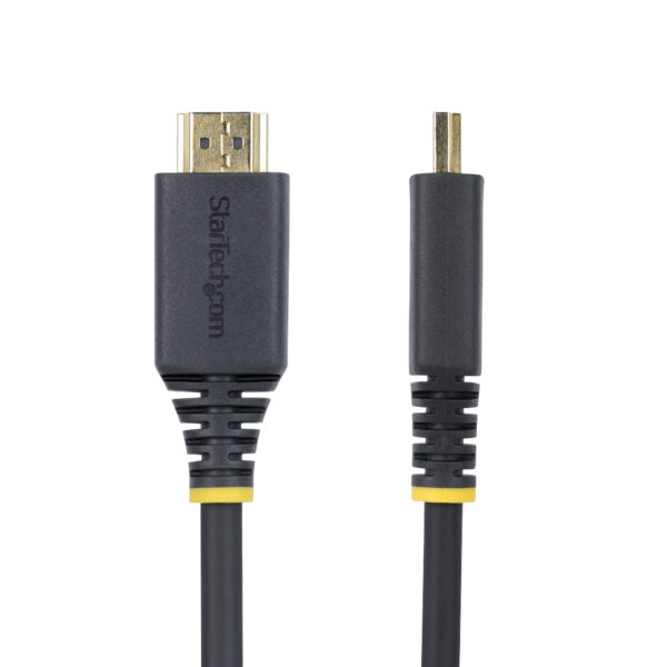 StarTech.com 2m Premium Zertifiziertes High Speed HDMI Kabel, 4K 60Hz/1440p 144Hz, HDR10/HDCP 2.2/ARC, 18Gbps, UHD HDMI 2.0 Arc Kabel für Fernseher/Monitor/PC/Laptop/Projektor - Image 3