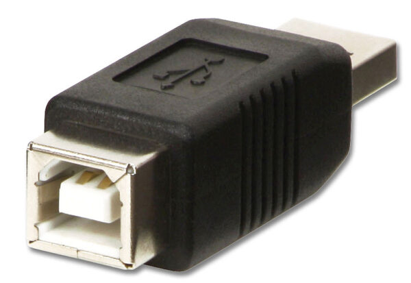 Lindy 71231 Kabeladapter USB A USB B Schwarz