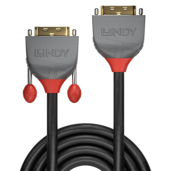 Lindy 36234 DVI-Kabel 5 m DVI-D DVI-I Schwarz - Image 2