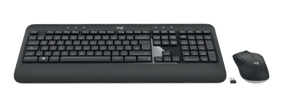 Logitech Advanced MK540 Tastatur Maus enthalten Universal RF Wireless Arabisch Schwarz, Weiß