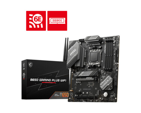 MSI B650 GAMING PLUS WIFI Motherboard AMD B650 Sockel AM5 ATX - Image 2