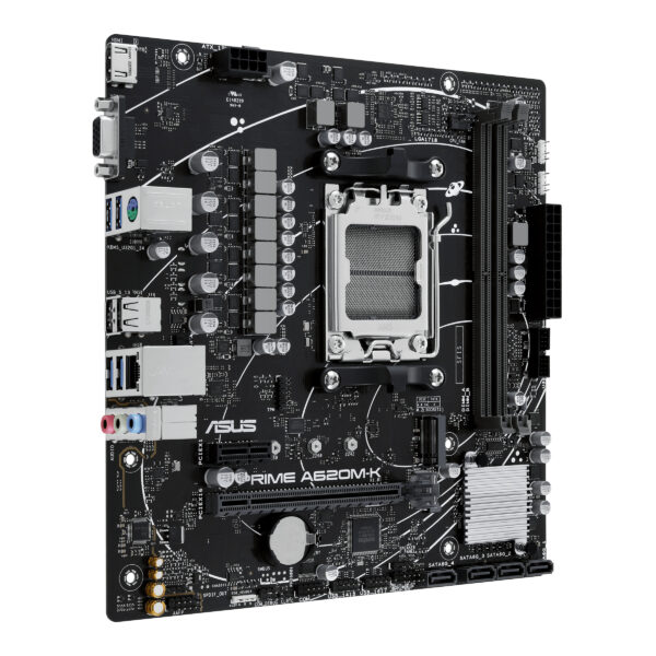 ASUS PRIME A620M-K AMD A620 Sockel AM5 micro ATX - Image 2