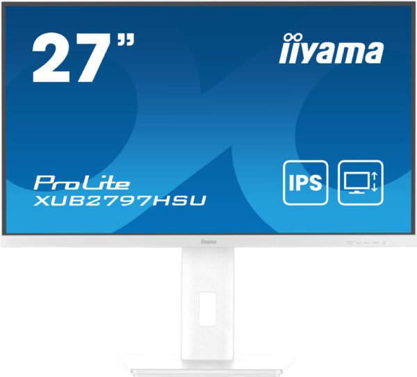 iiyama ProLite XUB2797HSU-W2 Computerbildschirm 68,6 cm (27") 1920 x 1080 Pixel Full HD LED Weiß