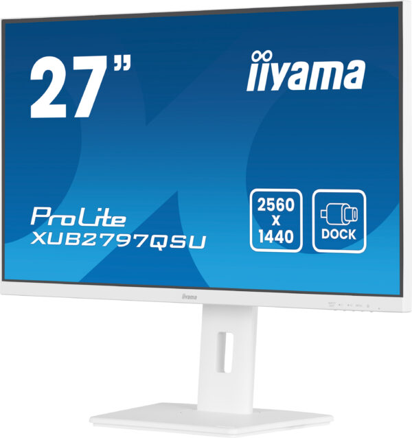 iiyama ProLite XUB2797QSU-W2 Computerbildschirm 68,6 cm (27") 2560 x 1440 Pixel Quad HD LED Weiß - Image 5