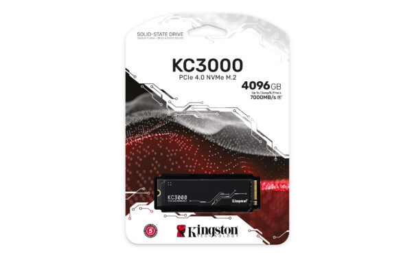 Kingston Technology 4096G KC3000 M.2 2280 NVMe SSD - Image 4