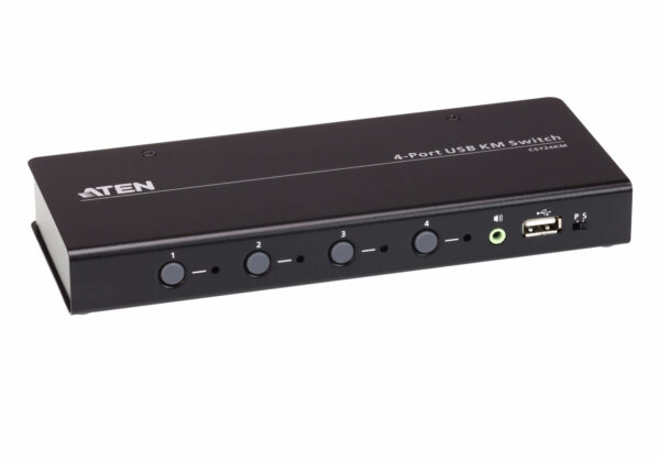 ATEN 4-Port USB Boundless KM Switch (Kabel enthalten) - Image 4