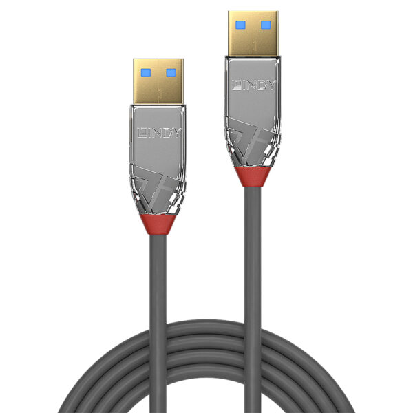 Lindy 36625 USB Kabel USB 3.2 Gen 1 (3.1 Gen 1) 0,5 m USB A Grau - Image 2