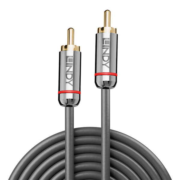 Lindy 35340 Audio-Kabel 2 m RCA Anthrazit - Image 2