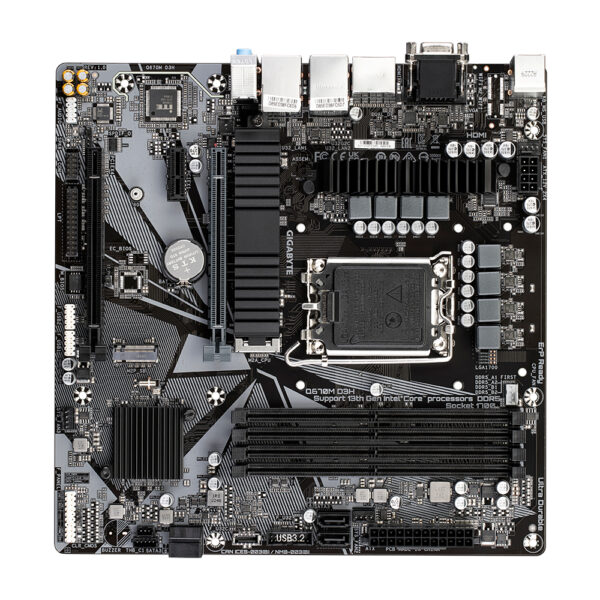 GIGABYTE Q670M D3H Motherboard Intel Q670 LGA 1700 micro ATX - Image 5