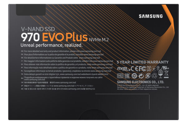 Samsung 970 EVO Plus 250 GB M.2 PCI Express 3.0 NVMe V-NAND MLC - Image 6