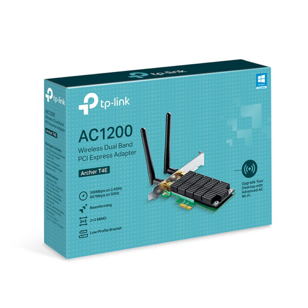 TP-Link AC1200 Dualband-PCI-Express-WLAN-Adapter - Image 6