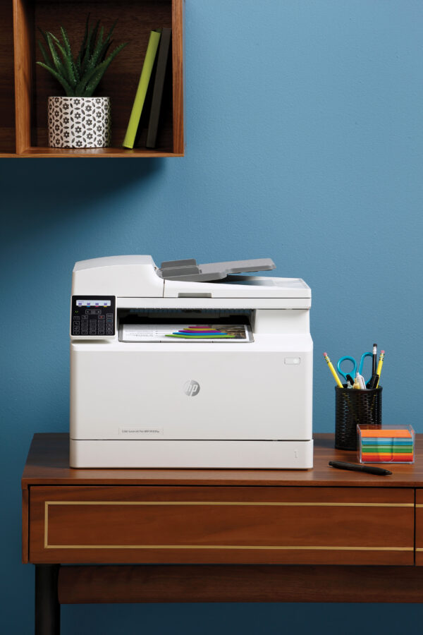 HP Color LaserJet Pro MFP M183fw, Drucken, Kopieren, Scannen, Faxen, Automatische Dokumentenzuführung für 35 Blatt; Energieeffizient; Hohe Sicherheit; Dualband Wi-Fi - Image 6