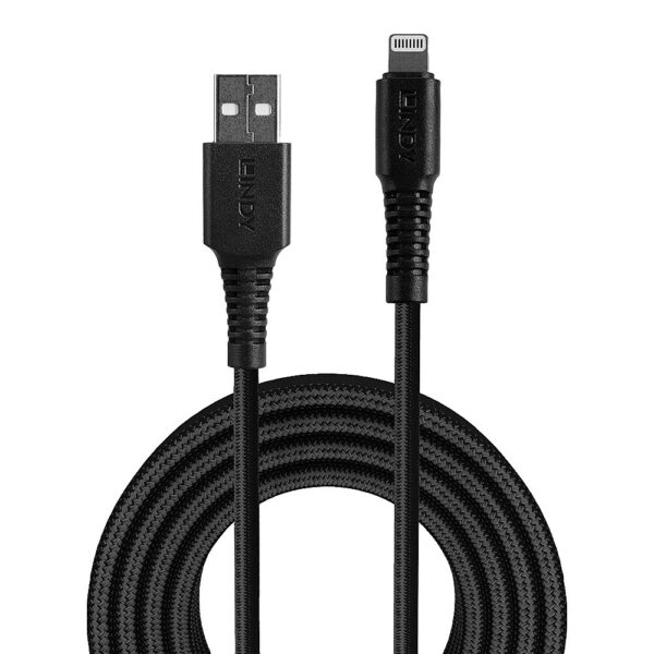 Lindy 31292 Lightning-Kabel 2 m Schwarz - Image 2