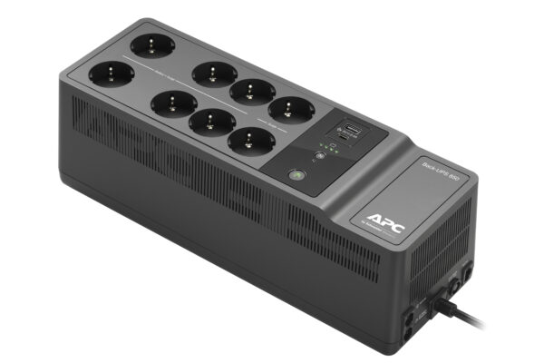 APC Back-UPS BE850G2-GR - USV 8x Schuko, 850VA, 2 USB-Ladegeräte, 1 USB-Datenanschluss