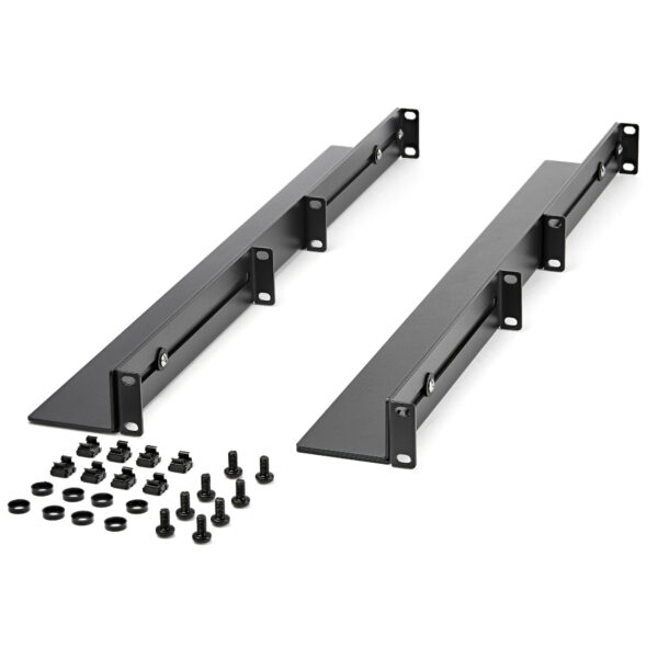 StarTech.com 1HE 19 Zoll Server Rack Schienen - 60,9-91cm Einstellbare Tiefe - Universelle 4 Pfosten Rack Schienen - Netzwerk Geräte/Server/UPS Schienen für HPE ProLiant Dell PowerEdge - Image 5