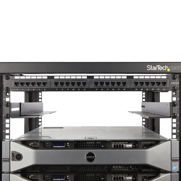 StarTech.com 1HE 19 Zoll Server Rack Schienen - 60,9-91cm Einstellbare Tiefe - Universelle 4 Pfosten Rack Schienen - Netzwerk Geräte/Server/UPS Schienen für HPE ProLiant Dell PowerEdge - Image 6