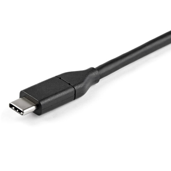 StarTech.com 2m USB-C auf DisplayPort 1.2 Kabel 4K 60Hz - Bidirektionales DP zu USB-C oder USB-C zu DP reversibles Videoadapterkabel - HBR2/HDR - USB Typ C/TB3 Monitorkabel - Image 3