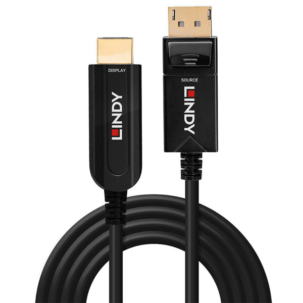 Lindy 38493 Videokabel-Adapter 40 m DisplayPort HDMI Typ A (Standard) Schwarz - Image 2