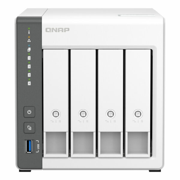 QNAP TS-433 NAS Tower ARM Cortex-A55 4 GB 0 TB QNAP QTS