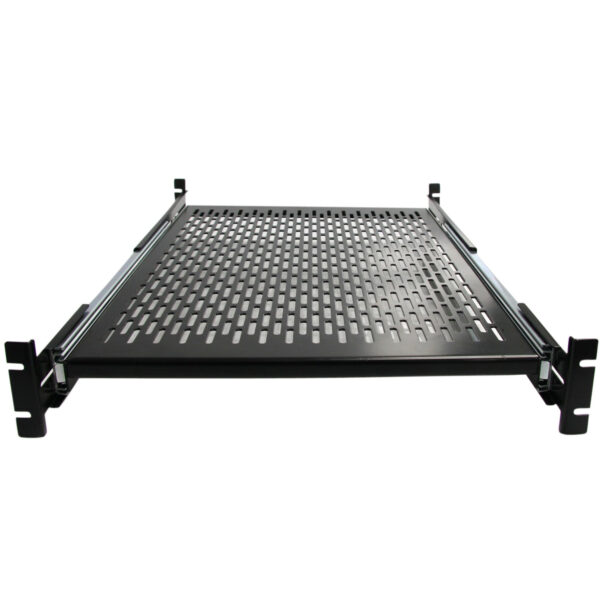 StarTech.com 2HE ausziehbarer Rack-Fachboden belüftet - 22.7kg - Image 2