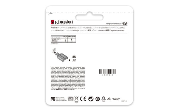 Kingston Technology MobileLite Plus Kartenleser USB 3.2 Gen 1 (3.1 Gen 1) Type-A Schwarz - Image 4