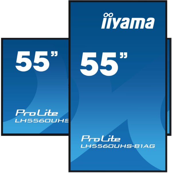 iiyama LH5560UHS-B1AG Signage-Display Digitale A-Platine 139,7 cm (55") LED WLAN 500 cd/m² 4K Ultra HD Schwarz Eingebauter Prozessor Android 11 24/7 - Image 7