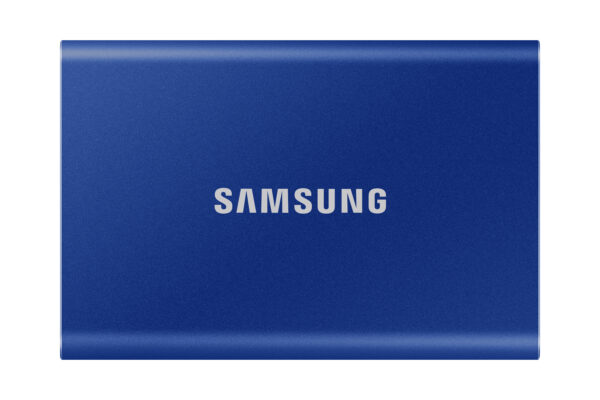 Samsung Portable SSD T7 2 TB USB Typ-C 3.2 Gen 2 (3.1 Gen 2) Blau