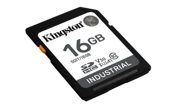 Kingston Technology 16G SDHC Industrial pSLC - Image 2