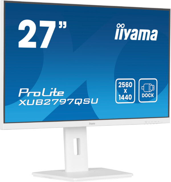 iiyama ProLite XUB2797QSU-W2 Computerbildschirm 68,6 cm (27") 2560 x 1440 Pixel Quad HD LED Weiß - Image 3