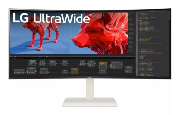 LG 38WR85QC-W Computerbildschirm 96,5 cm (38") 3840 x 1600 Pixel UltraWide Quad HD LCD Weiß