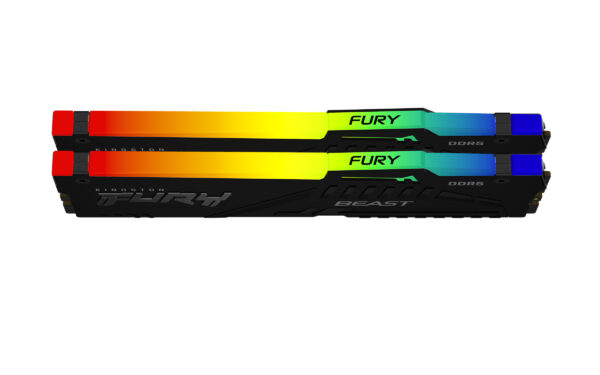 Kingston Technology FURY Beast 64GB 6000MT/s DDR5 CL30 DIMM (2er-Kit) RGB EXPO - Image 2