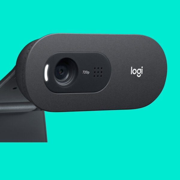 Logitech C505 HD Webcam 1280 x 720 Pixel USB Schwarz - Image 2