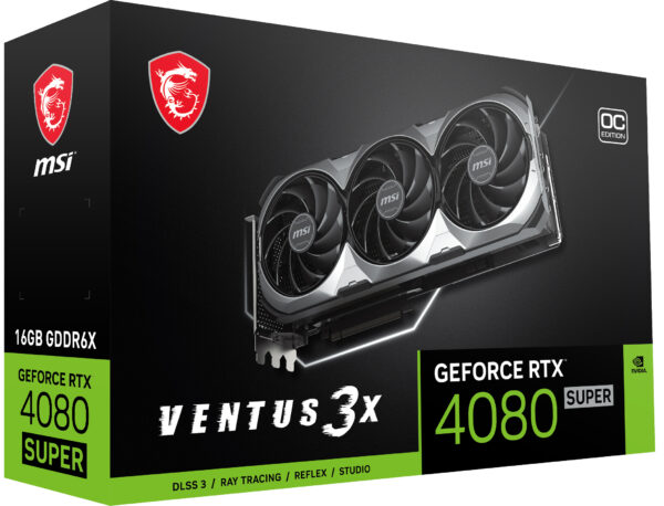 MSI VENTUS GeForce RTX 4080 SUPER 16G 3X OC NVIDIA 16 GB GDDR6X - Image 2