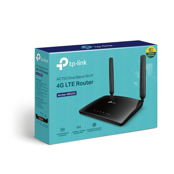 TP-Link Archer AC750 Wireless Dual Band 4G LTE Router - Image 5