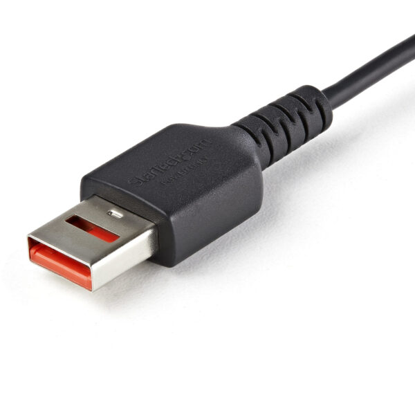 StarTech.com 1m USB-Datenblocker Kabel - USB-A auf USB-C Sicheres Ladekabel - keine Datenübertragung /Power-Only-Kabel für Handy/Tablet - Datenblockierung USB Kabel - Image 3