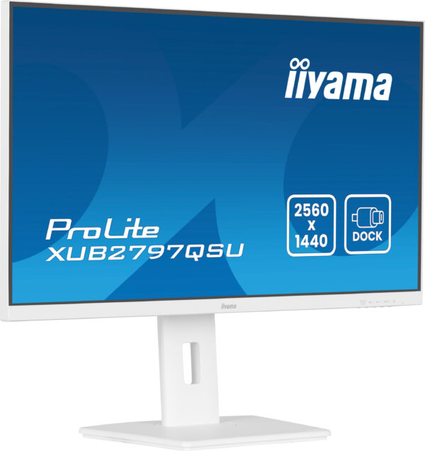 iiyama ProLite XUB2797QSU-W2 Computerbildschirm 68,6 cm (27") 2560 x 1440 Pixel Quad HD LED Weiß - Image 4